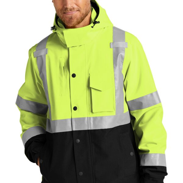  CSP Yellow Waterproof Insulated Ripstop Bomber Jacket Thumbnail