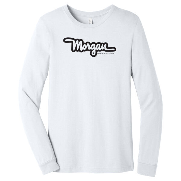 Unisex Long Sleeve White Shirt Thumbnail