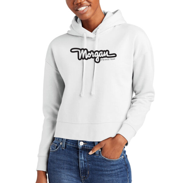 Women's White Hoodie Thumbnail
